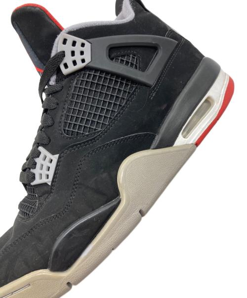 NIKE（ナイキ）NIKE (ナイキ) AIR JORDAN 4 RETRO BRED ブラック サイズ:26.5cmの古着・服飾アイテム