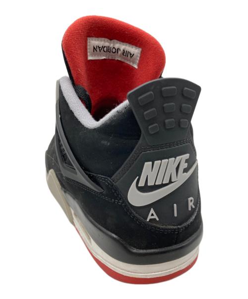 NIKE（ナイキ）NIKE (ナイキ) AIR JORDAN 4 RETRO BRED ブラック サイズ:26.5cmの古着・服飾アイテム