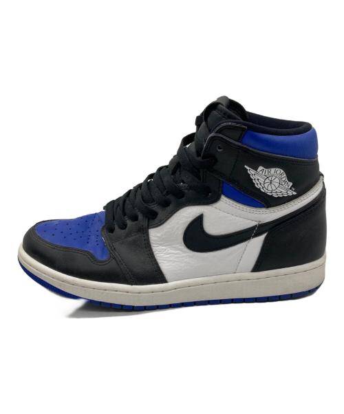 NIKE（ナイキ）NIKE (ナイキ) AIR JORDAN 1 RETRO HIGH OG ブラック×ブルー サイズ:26.5cmの古着・服飾アイテム