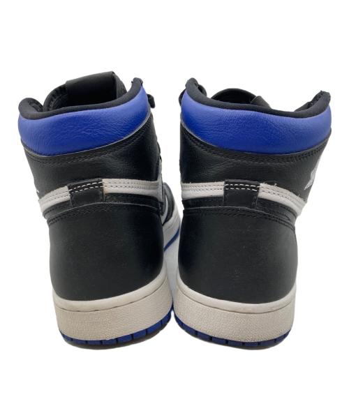 NIKE（ナイキ）NIKE (ナイキ) AIR JORDAN 1 RETRO HIGH OG ブラック×ブルー サイズ:26.5cmの古着・服飾アイテム