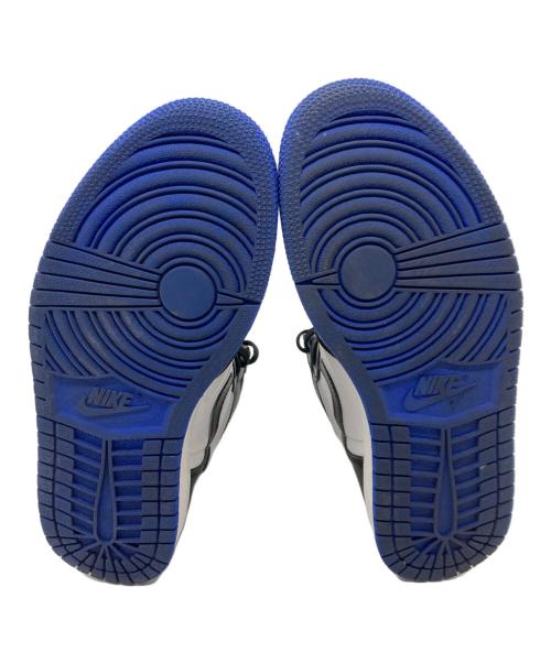 NIKE（ナイキ）NIKE (ナイキ) AIR JORDAN 1 RETRO HIGH OG ブラック×ブルー サイズ:26.5cmの古着・服飾アイテム