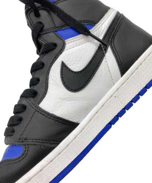 NIKE（ナイキ）NIKE (ナイキ) AIR JORDAN 1 RETRO HIGH OG ブラック×ブルー サイズ:26.5cmの古着・服飾アイテム