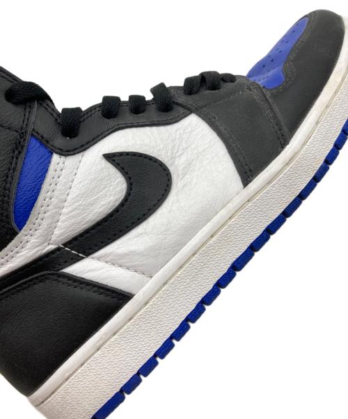 NIKE（ナイキ）NIKE (ナイキ) AIR JORDAN 1 RETRO HIGH OG ブラック×ブルー サイズ:26.5cmの古着・服飾アイテム