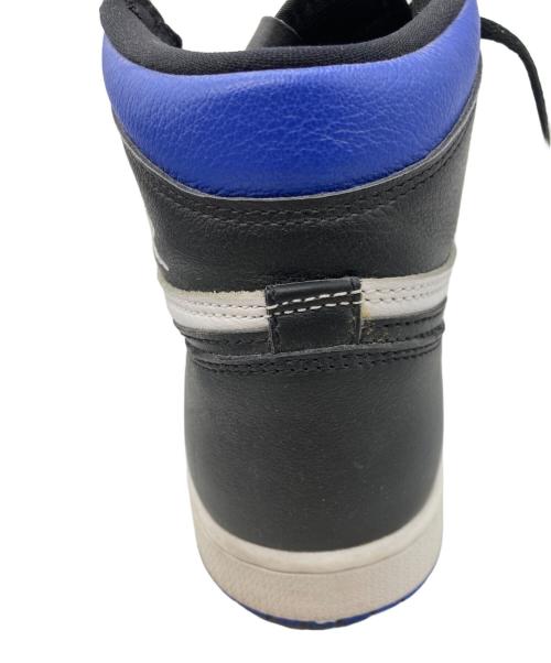 NIKE（ナイキ）NIKE (ナイキ) AIR JORDAN 1 RETRO HIGH OG ブラック×ブルー サイズ:26.5cmの古着・服飾アイテム