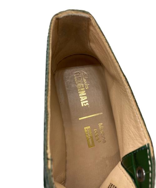CLARKS（クラークス）CLARKS (クラークス) Supreme (シュプリーム) Martine rose (マーティン・ローズ) Desert Trek グリーン サイズ:25.5cmの古着・服飾アイテム