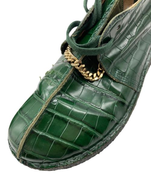 CLARKS（クラークス）CLARKS (クラークス) Supreme (シュプリーム) Martine rose (マーティン・ローズ) Desert Trek グリーン サイズ:25.5cmの古着・服飾アイテム