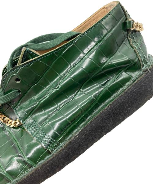 CLARKS（クラークス）CLARKS (クラークス) Supreme (シュプリーム) Martine rose (マーティン・ローズ) Desert Trek グリーン サイズ:25.5cmの古着・服飾アイテム