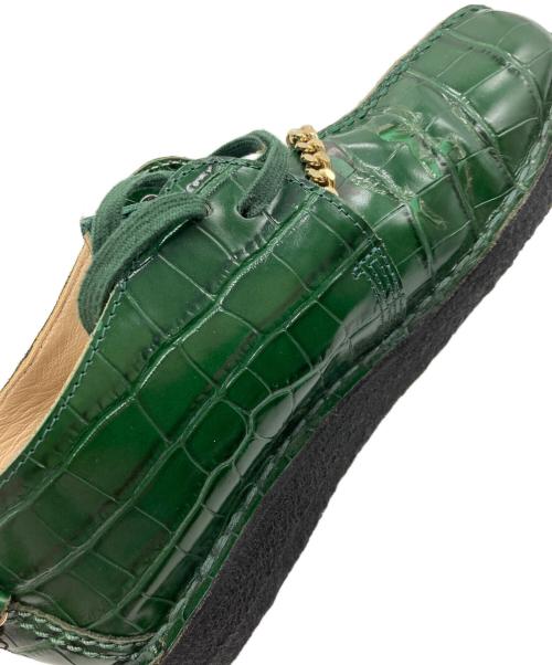 CLARKS（クラークス）CLARKS (クラークス) Supreme (シュプリーム) Martine rose (マーティン・ローズ) Desert Trek グリーン サイズ:25.5cmの古着・服飾アイテム