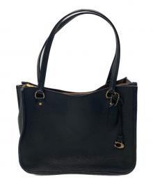 COACH（コーチ）の古着「タイラー キャリーオール トートバッグ」｜ブラック
