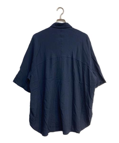 THE NORTH FACE（ザ ノース フェイス）THE NORTH FACE (ザ ノース フェイス) ショートスリーブアローラインシャツ ネイビー サイズ:Lの古着・服飾アイテム