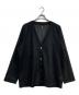 Needles（ニードルズ）の古着「V-Neck Cardigan-Raschel Lace」｜ブラック