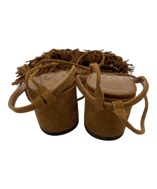 AQUAZZURA（アクアズーラ）aquazzura (アクアズーラ) wild thing sandals ブラウン サイズ:37の古着・服飾アイテム