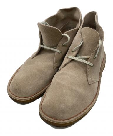 clarks クラークス ブーツ UK7(25cm位) ベージュ系 【古着】【中古】 中古・古着通販】CLARKS (クラークス) チャッカーブーツ ベージュ