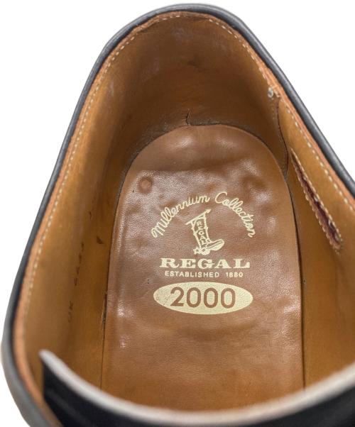 REGAL（リーガル）REGAL (リーガル) ミレニアムコレクションUチップシューズ ブラック サイズ:26 1/2の古着・服飾アイテム