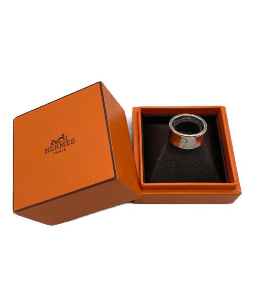 HERMES（エルメス）HERMES (エルメス) エクリプス・リュバンリング シルバー サイズ:SIZE 57(16号)の古着・服飾アイテム
