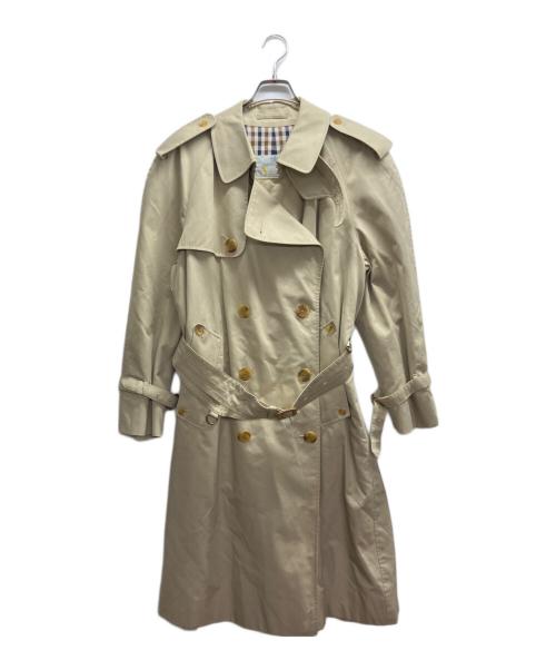 Aquascutum（アクアスキュータム）Aquascutum (アクアスキュータム) トレンチコート ベージュ サイズ:不明の古着・服飾アイテム