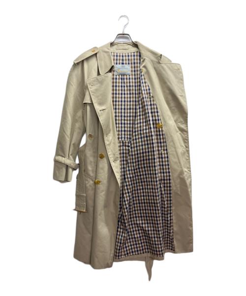 Aquascutum（アクアスキュータム）Aquascutum (アクアスキュータム) トレンチコート ベージュ サイズ:不明の古着・服飾アイテム
