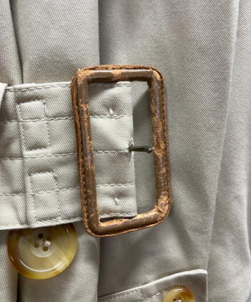 Aquascutum（アクアスキュータム）Aquascutum (アクアスキュータム) トレンチコート ベージュ サイズ:不明の古着・服飾アイテム