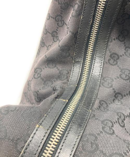 GUCCI（グッチ）GUCCI (グッチ) GGキャンバスワンショルダーバッグ ブラックの古着・服飾アイテム