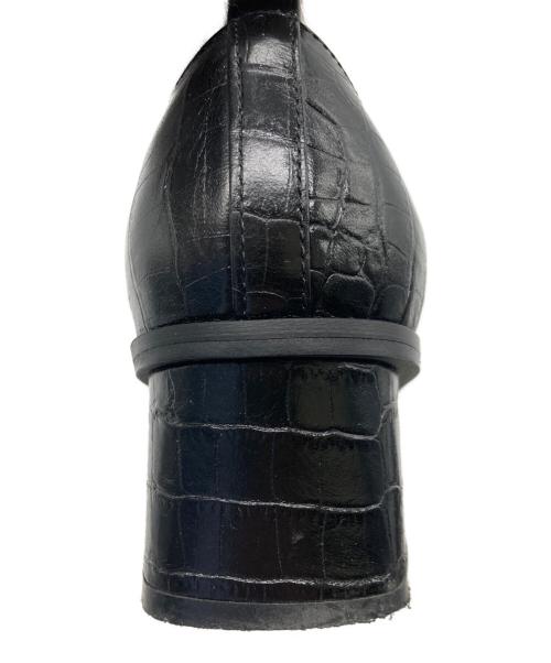 Tnewties（トゥエンティーズ）TNEWTIES (トゥエンティーズ) スクエアバックルタッセルローファー ブラック サイズ:22.5cmの古着・服飾アイテム