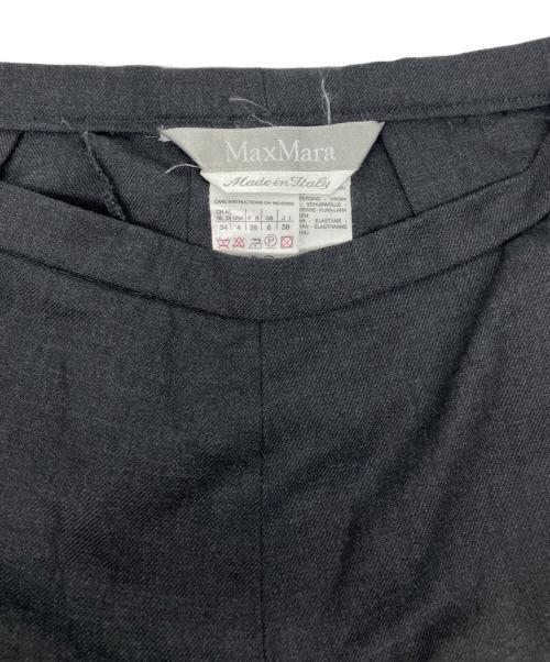 MaxMara（マックスマーラ）MaxMara (マックスマーラ) ウールジャケットセットアップ グレー サイズ:34の古着・服飾アイテム