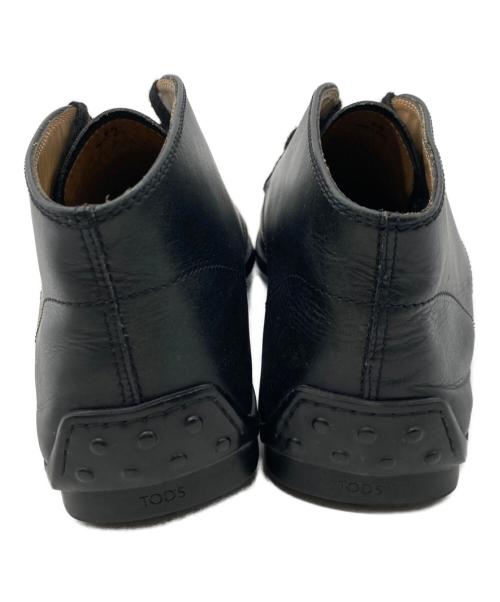 TOD'S（トッズ）TOD'S (トッズ) チャッカブーツ ブラック サイズ:6 1/2の古着・服飾アイテム