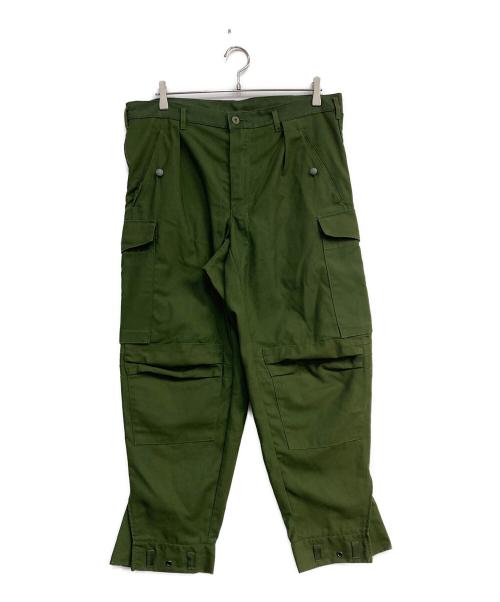Swedish Army（スウェーデン軍）Swedish Army (スウェーデン軍) M-59カーゴパンツ オリーブ サイズ:160-75の古着・服飾アイテム