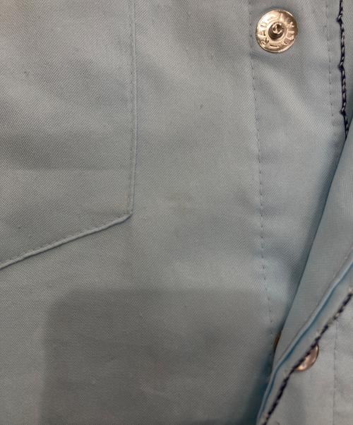 H BAR C（エイチバーシー）H BAR C (エイチバーシー) ウエスタンシャツ ブルー サイズ:15 1/2-33の古着・服飾アイテム