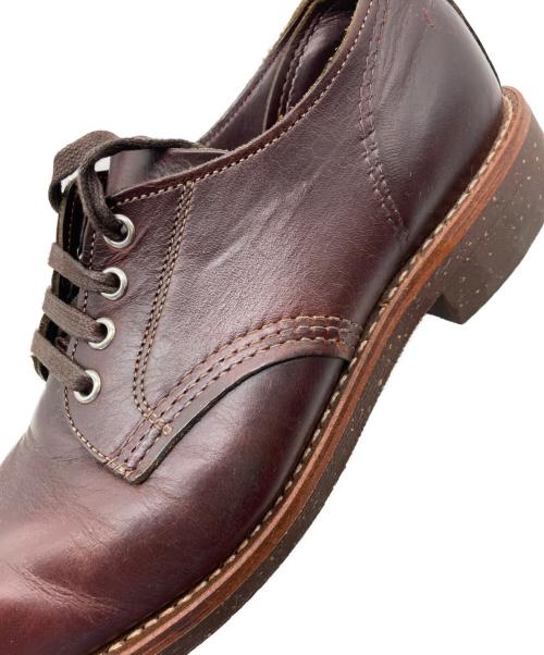 CHIPPEWA（チペワ）CHIPPEWA (チペワ) 4inch SERVICE OXFORDS ブラウン サイズ:26.5cmの古着・服飾アイテム