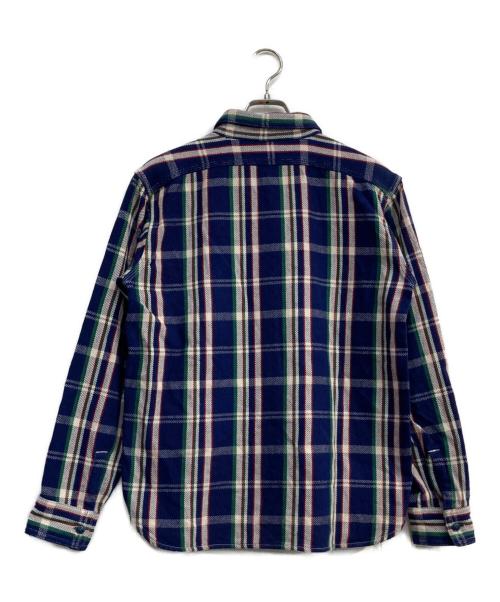 Pherrow's（フェローズ）PHERROW'S (フェローズ) チェックシャツ ネイビー サイズ:MEの古着・服飾アイテム