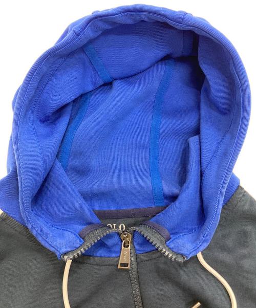 POLO RALPH LAUREN（ポロ・ラルフローレン）POLO RALPH LAUREN (ポロ・ラルフローレン) ジップパーカー ネイビー サイズ:Lの古着・服飾アイテム