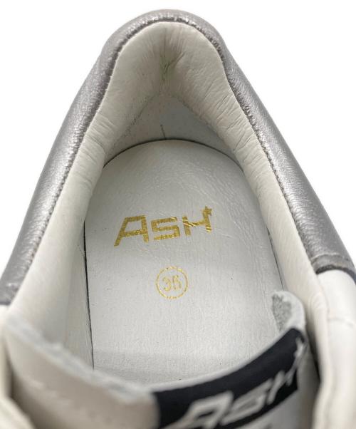 ASH（アッシュ）Ash (アッシュ) MOBY 厚底ホワイトスニーカー ホワイト サイズ:36の古着・服飾アイテム