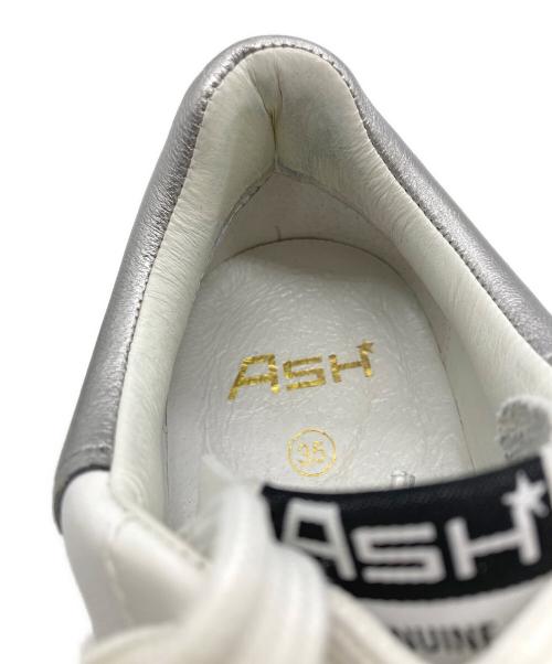 ASH（アッシュ）Ash (アッシュ) MOBY 厚底ホワイトスニーカー ホワイト サイズ:36の古着・服飾アイテム