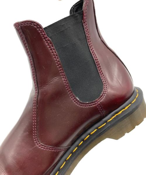 Dr.Martens（ドクターマーチン）Dr.Martens (ドクターマーチン) チェルシーブーツ チェリーレッド サイズ:UK7の古着・服飾アイテム