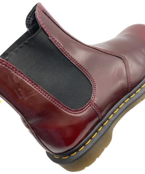 Dr.Martens（ドクターマーチン）Dr.Martens (ドクターマーチン) チェルシーブーツ チェリーレッド サイズ:UK7の古着・服飾アイテム