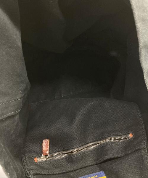RALPH LAUREN RUGBY（ラルフローレンラグビー）RALPH LAUREN RUGBY (ラルフローレンラグビー) トートバッグ ブラックの古着・服飾アイテム