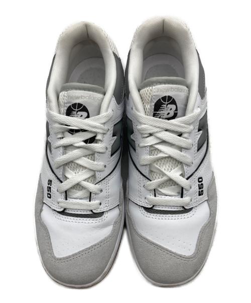 NEW BALANCE（ニューバランス）NEW BALANCE (ニューバランス) BB550ESC ホワイト サイズ:25㎝の古着・服飾アイテム