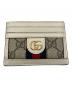 GUCCI（グッチ）の古着「オフィディア GGスプリーム カードケース」｜ベージュ×アイボリー