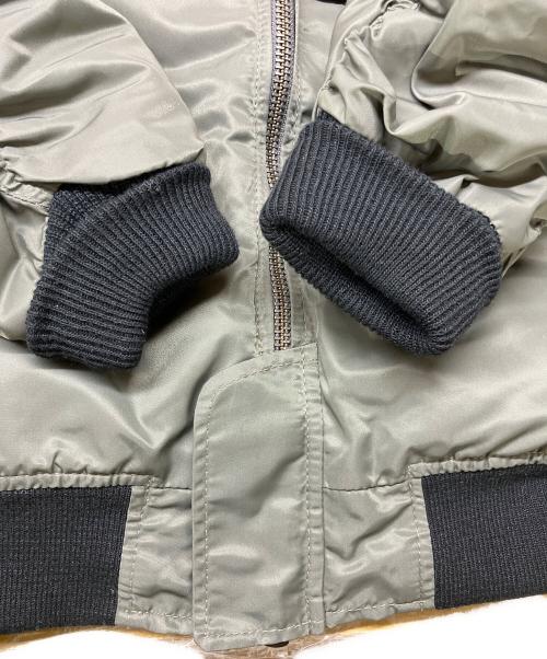 HOUSTON（ヒューストン）HOUSTON (ヒューストン) MA-1ジャケット カーキ サイズ:xsの古着・服飾アイテム