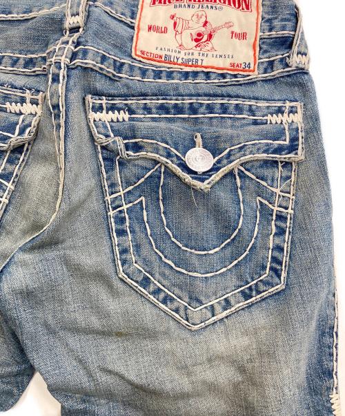 TRUE RELIGION（トゥルー レリジョン）TRUE RELIGION (トゥルー レリジョン) BILLY SUPER T インディゴ サイズ:29の古着・服飾アイテム