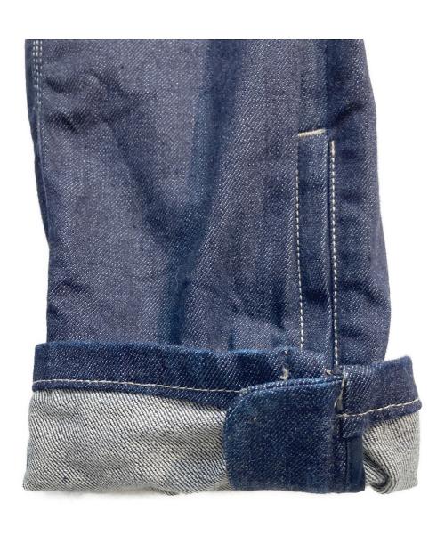 BOTTEGA VENETA（ボッテガベネタ）BOTTEGA VENETA (ボッテガベネタ) 裾ジップデニムパンツ インディゴ サイズ:46の古着・服飾アイテム