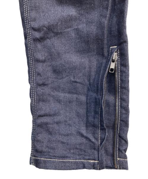 BOTTEGA VENETA（ボッテガベネタ）BOTTEGA VENETA (ボッテガベネタ) 裾ジップデニムパンツ インディゴ サイズ:46の古着・服飾アイテム