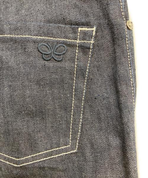 BOTTEGA VENETA（ボッテガベネタ）BOTTEGA VENETA (ボッテガベネタ) 裾ジップデニムパンツ インディゴ サイズ:46の古着・服飾アイテム