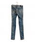 DIESEL BLACK GOLD (ディーゼル ブラック ゴールド) ダメージ加工デニムパンツ ブルー サイズ:28：7000円