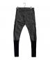 DIESEL BLACK GOLD (ディーゼル ブラック ゴールド) 切替デニムパンツ ブラック サイズ:30：5000円