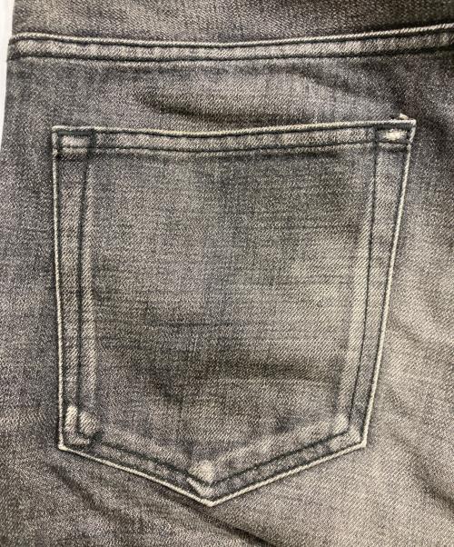 BALMAIN（バルマン）BALMAIN (バルマン) リペア加工デニムパンツ グレー サイズ:29の古着・服飾アイテム