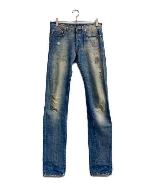 DIOR HOMME（ディオール オム）Dior Homme (ディオール オム) ダスト加工デニムパンツ インディゴ サイズ:29の古着・服飾アイテム