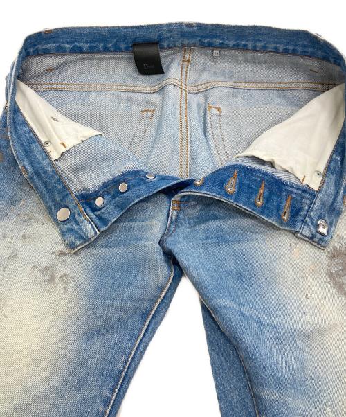 DIOR HOMME（ディオール オム）Dior Homme (ディオール オム) ダスト加工デニムパンツ インディゴ サイズ:29の古着・服飾アイテム