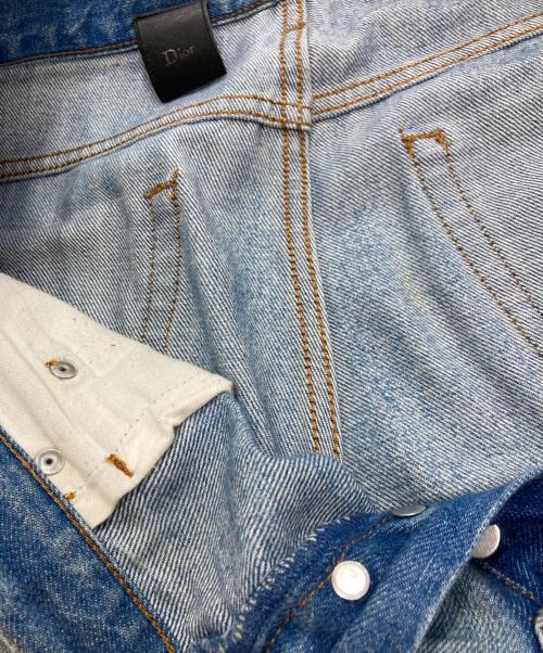 DIOR HOMME（ディオール オム）Dior Homme (ディオール オム) ダスト加工デニムパンツ インディゴ サイズ:29の古着・服飾アイテム