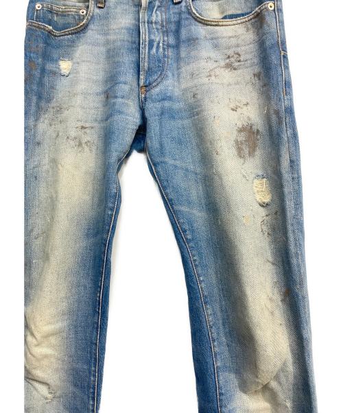 DIOR HOMME（ディオール オム）Dior Homme (ディオール オム) ダスト加工デニムパンツ インディゴ サイズ:29の古着・服飾アイテム